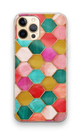 Hexagons in stained glass