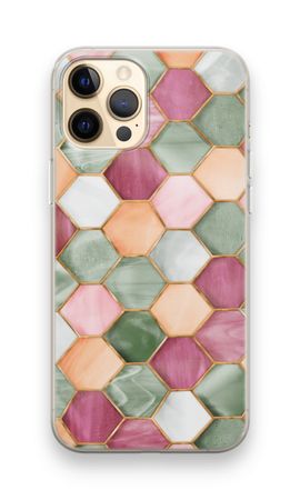 Hexagons in stained glass