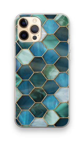 Hexagons in stained glass