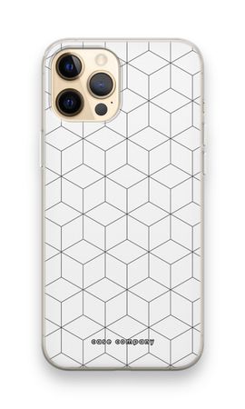 Cubes black and white