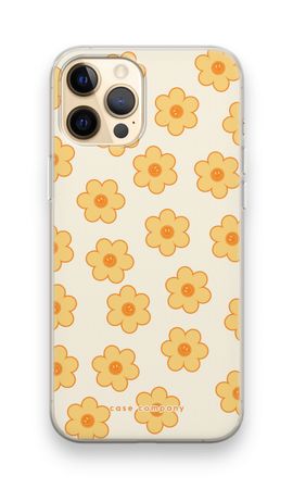 Gele Smiley Bloem