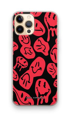 Smeltende Smiley - Rood
