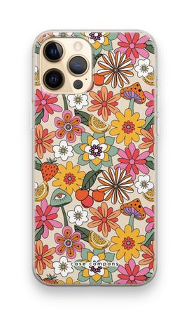 Retro bloemen N°2 - Geel