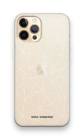 Geometric lines white