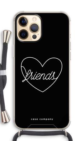 Friends heart black
