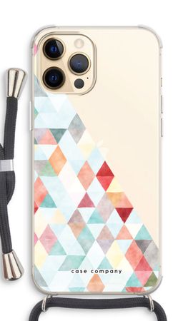 Coloured triangles pastel