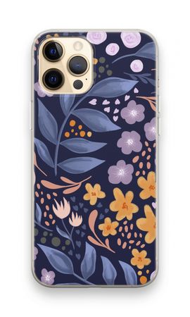 Flowers with blue leaves