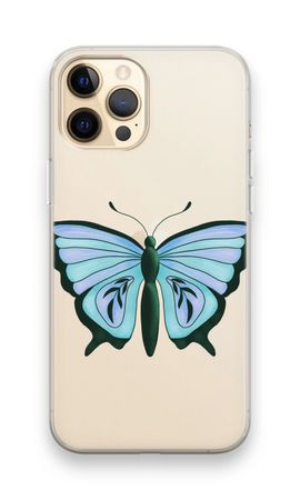 Blauer Schmetterling
