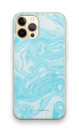 Water paint blue