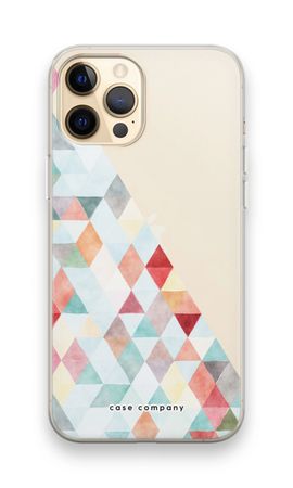 Coloured triangles pastel