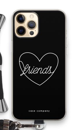 Friends heart black