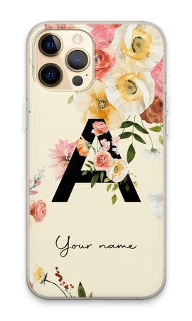 Flirty Flowers Monogram