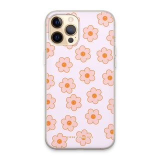 Flor sonriente rosa
