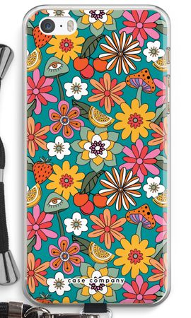 Retro Flowers N°2 - Blue