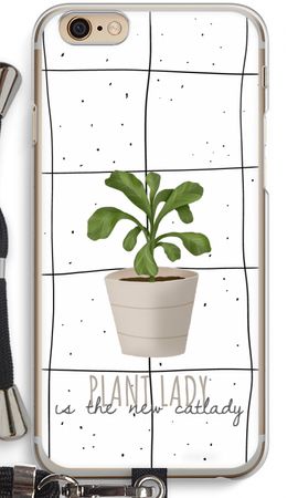 Houseplant on windowpane