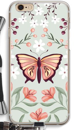 Butterfly in a floral world