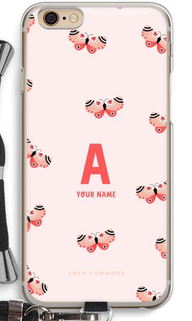 Rosy Butterflies Monogram