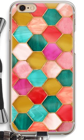 Hexagons in stained glass