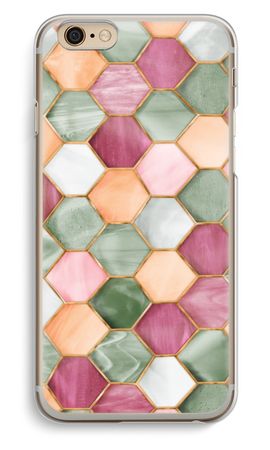 Hexagons in stained glass