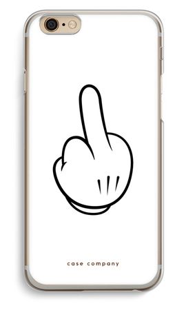 Middle finger white