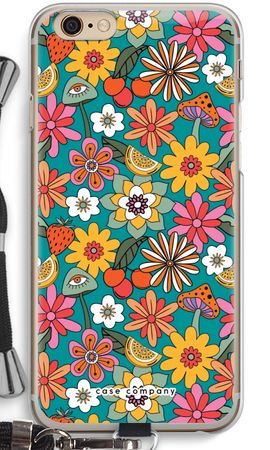 Retro Flowers N°2 - Blue