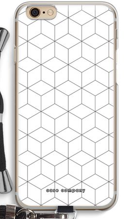 Cubes black and white