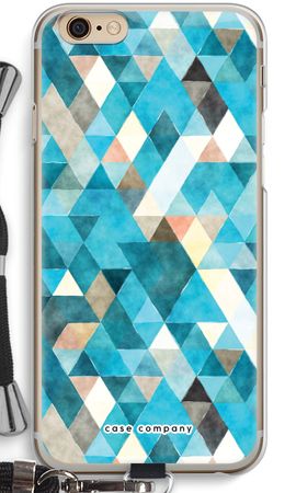 Coloured triangles blue
