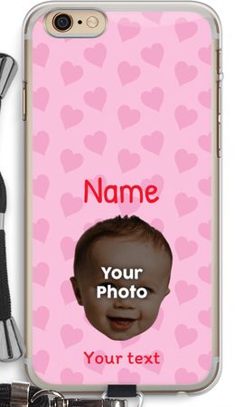 Personalized Face - Hearts N°2