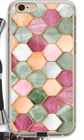 Hexagons in stained glass