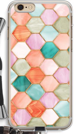 Hexagons in stained glass