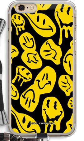 Melting smiley - Yellow