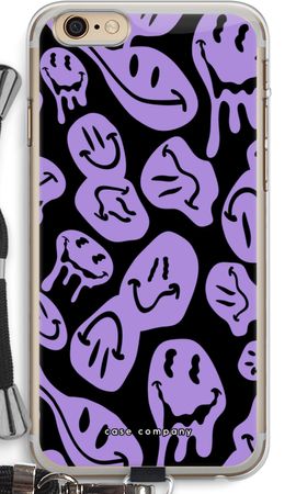 Melting Smiley - Purple