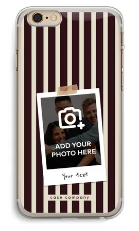 Polaroid - Retro, Miękkie etui iPhone 6 PLUS / 6S PLUS