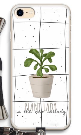 Houseplant on windowpane