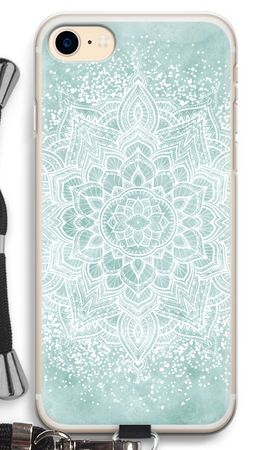 Boho Weißes Mandala