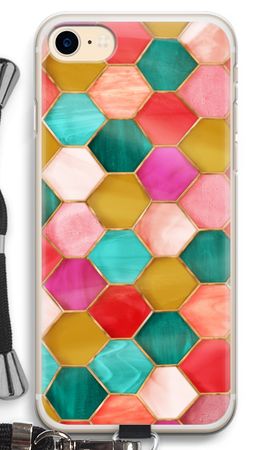 Hexagons in stained glass