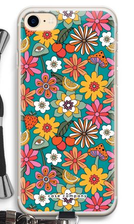 Retro Flowers N°2 - Blue