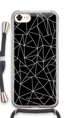 Geometric lines white