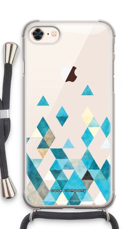 Coloured triangles blue