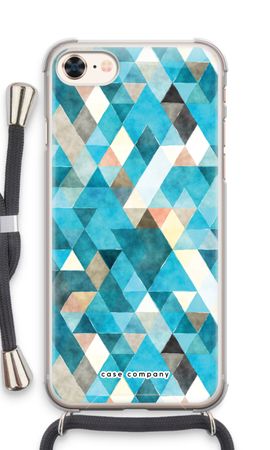 Coloured triangles blue
