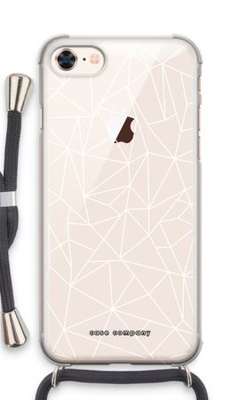 Geometric lines white