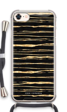 Goldfarbene Streifen