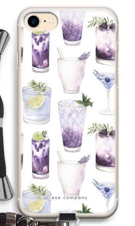 Violet cocktails