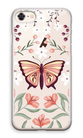Butterfly in a floral world