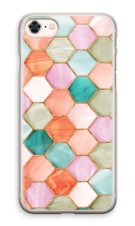 Hexagons in stained glass