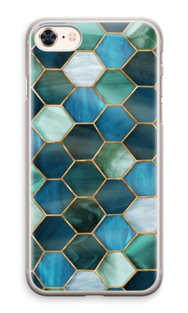 Hexagons in stained glass