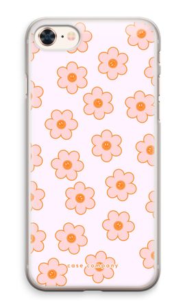 Fleur de smiley rose