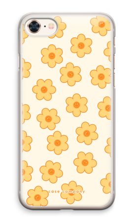 Fleur de smiley jaune