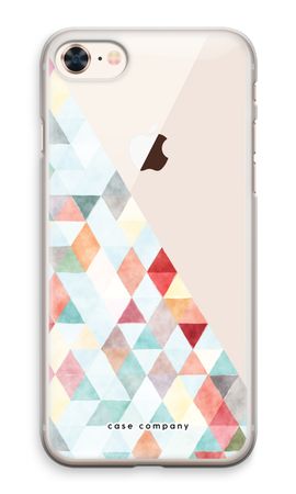 Coloured triangles pastel