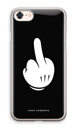 Middle finger black